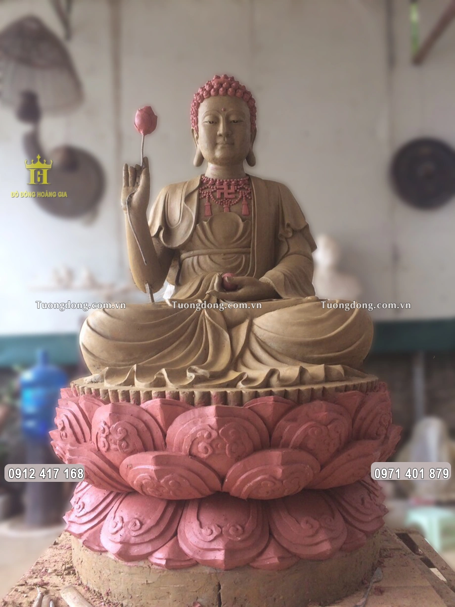 Mẫu đất được tạo sống động, có hồn